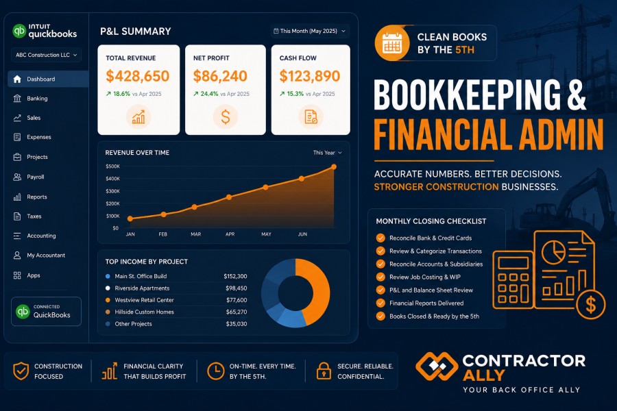 Bookkeeping & Financial Admin